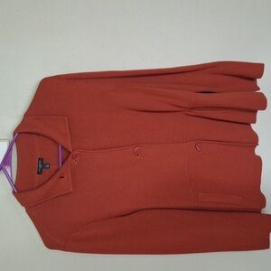 Talbots wemens Burnt Orange Lightweight Jacket